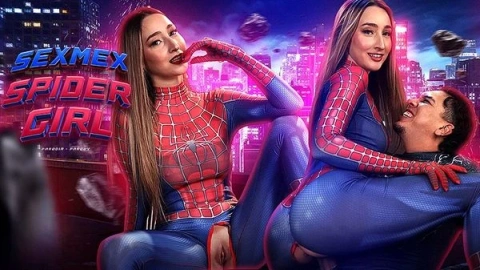 Spidergirl fun: Captivating web-themed action