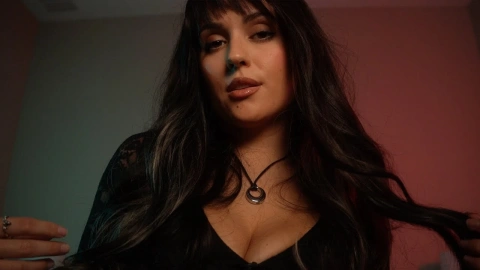 ASMR Goth Girl Care & Foot Play [SFW]