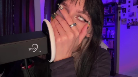 ASMR Mouth Sounds - Sage's Whispered Curse Words (3Dio)