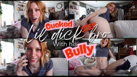 Elle Marz Gets Cucked by Step-Bro & Bully
