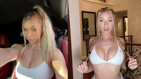 Blonde pounded hard on OnlyFans live stream